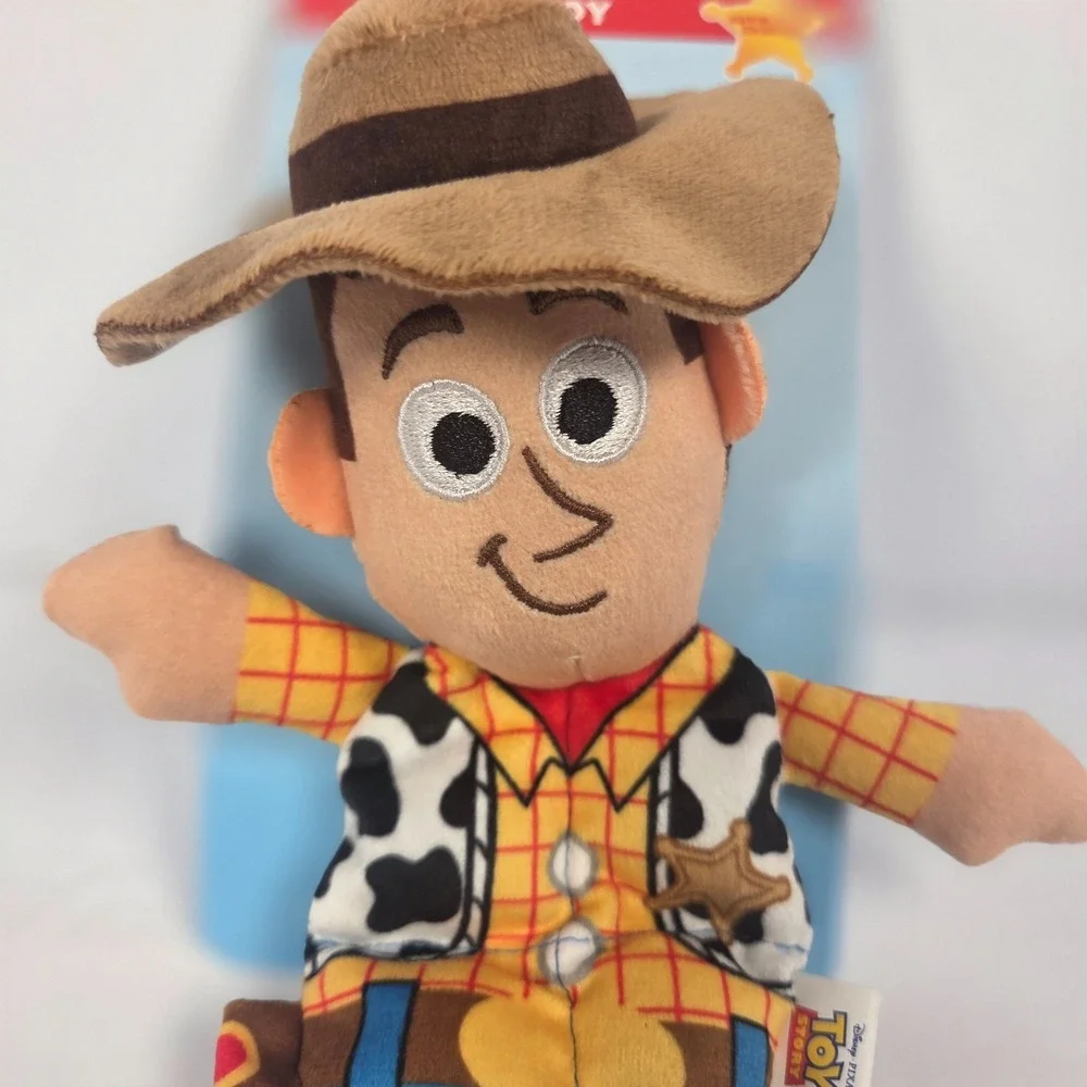 Disney Pixar Toy Story Woody Plush Squeaky Dog Toy 9 Inch Cowboy Pet Toy New